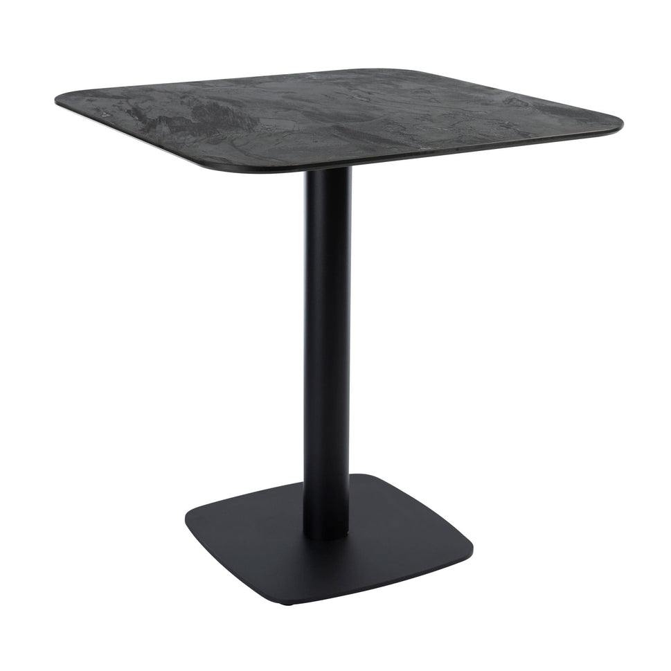 Black Slate Outdoor Laminate Restaurant Table Top - 12mm
