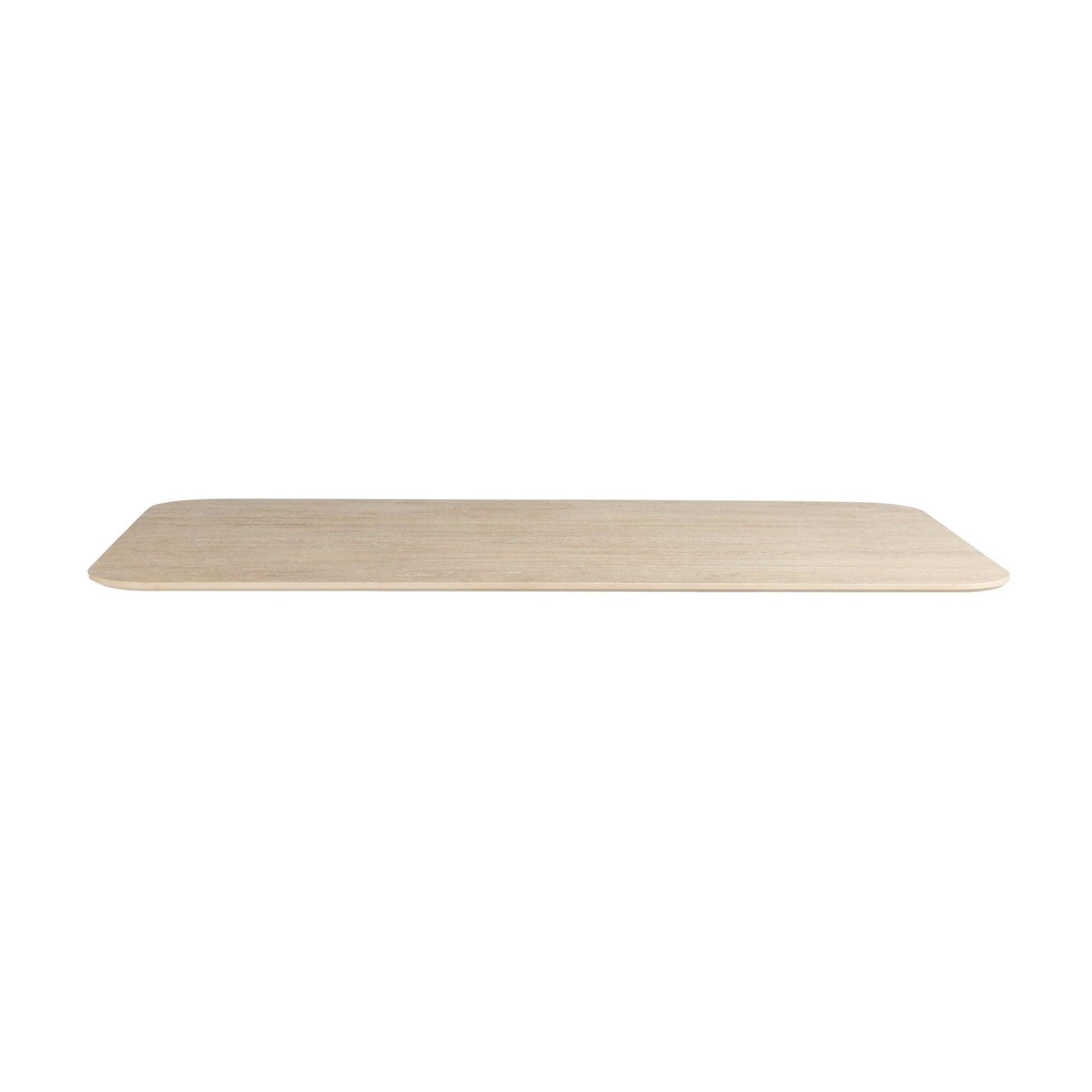 Beige Travertine Outdoor Laminate Restaurant Table Top - 12mm