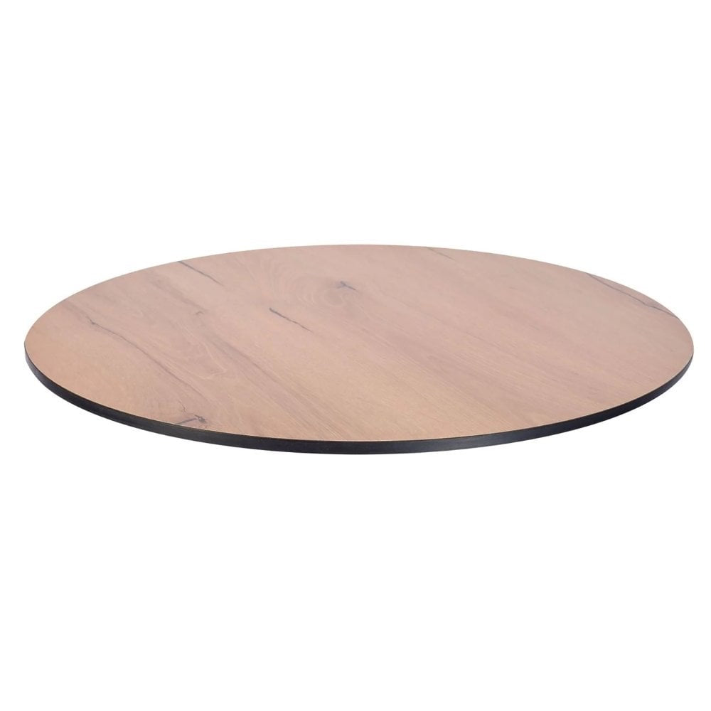 Rustic Wood Outdoor Laminate Restaurant Table Top - 12mm