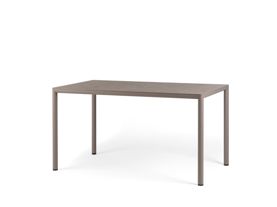 Paive Rectangle Outdoor Metal Table - 1400 x 800mm