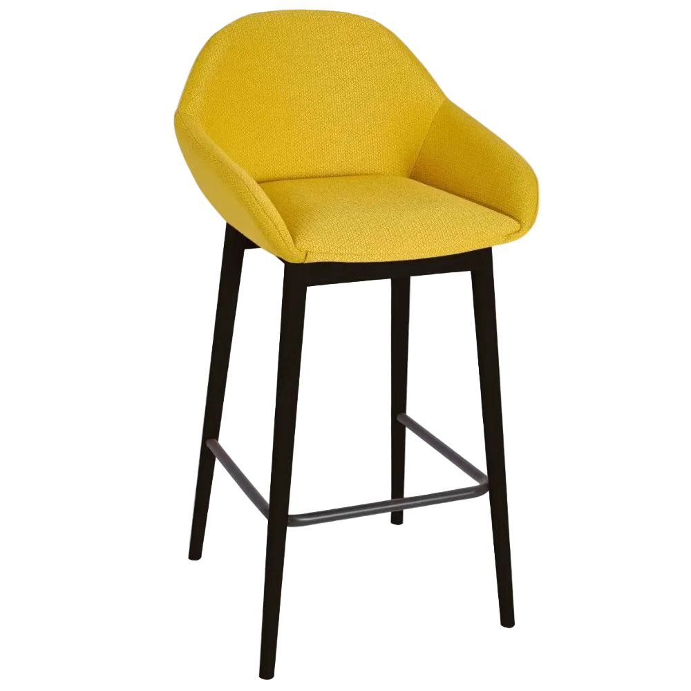 Orlando Upholstered Wooden Bar Stool
