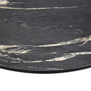 Switch Black Marble Textured Outdoor Laminate Restaurant Table Top - 12mm 3 image
