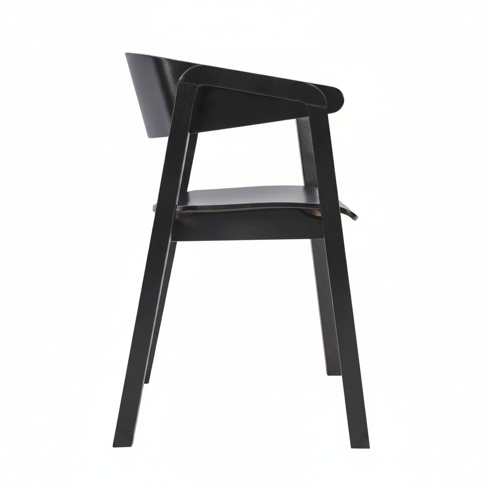 Latte Wooden Armchair