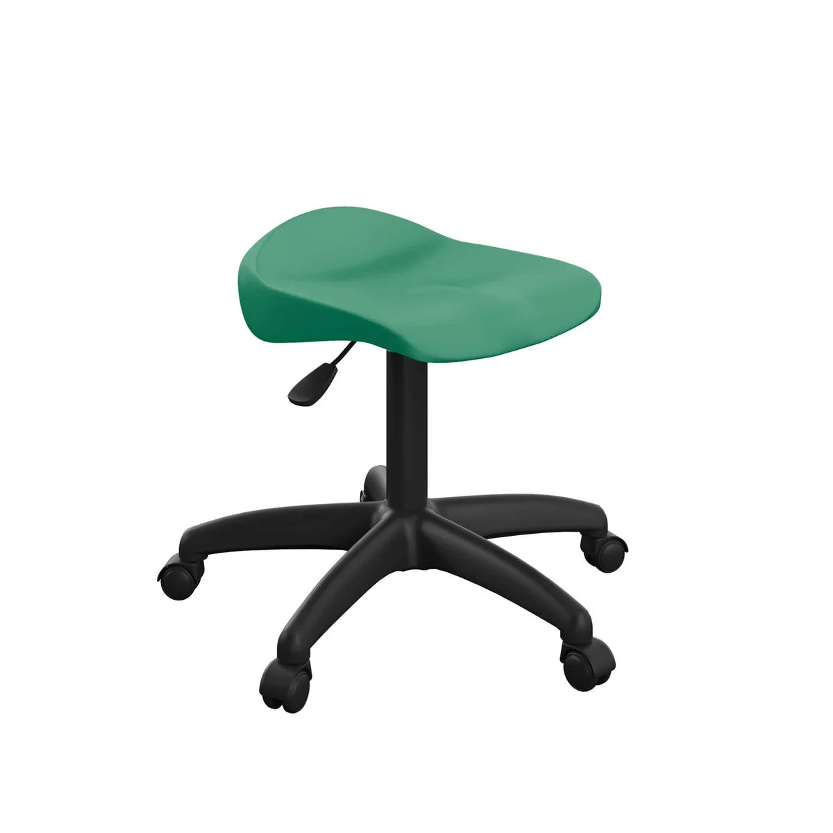 Titan Junior Swivel Classroom Stool with Black Base and Castors