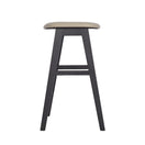 Switch Savoy Wooden Upholstered Mid Height Stool 3 image
