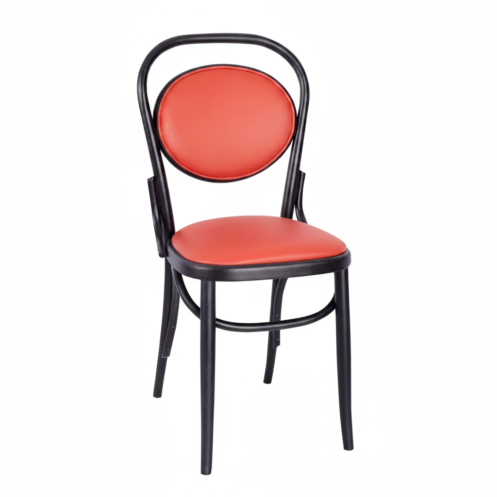 Isla Bentwood Wooden Upholstered Side Chair
