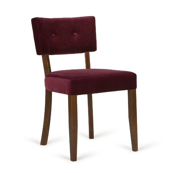 Francesca Upholstered Wooden Side Chair