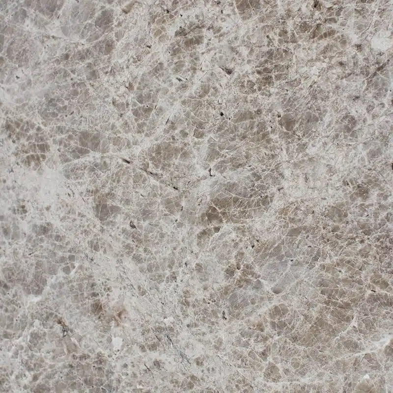 Tundra Grey Real Marble Restaurant Table Top - 20mm