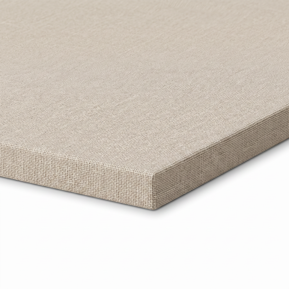 Grey Textile Restaurant Laminate Table Top - 25mm