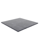 Switch The Grigio Carnico Real Marble Restaurant Table Top – 20mm, a square, flat gray marble surface with subtle white veining, is displayed against a white background. 3 image