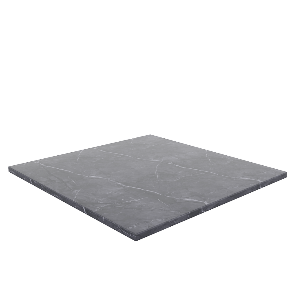 Grigio Carnico Real Marble Restaurant Table Top - 20mm