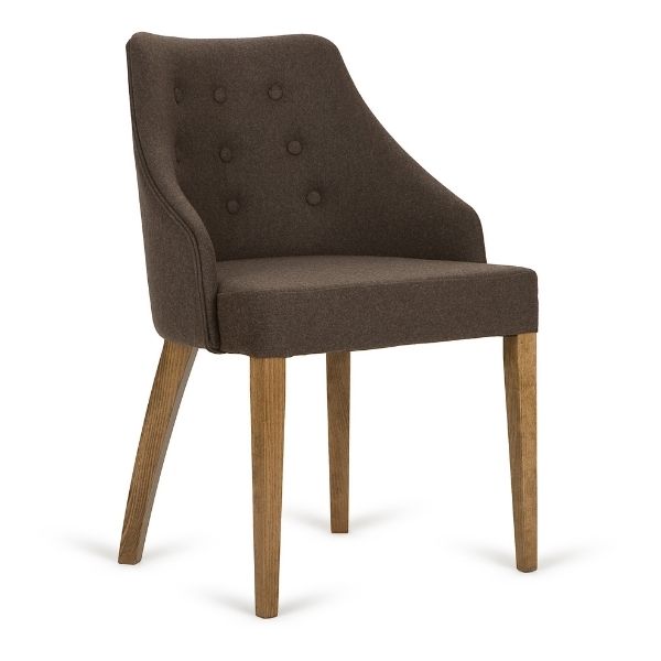 Hanover Wooden Upholstered Side Chair