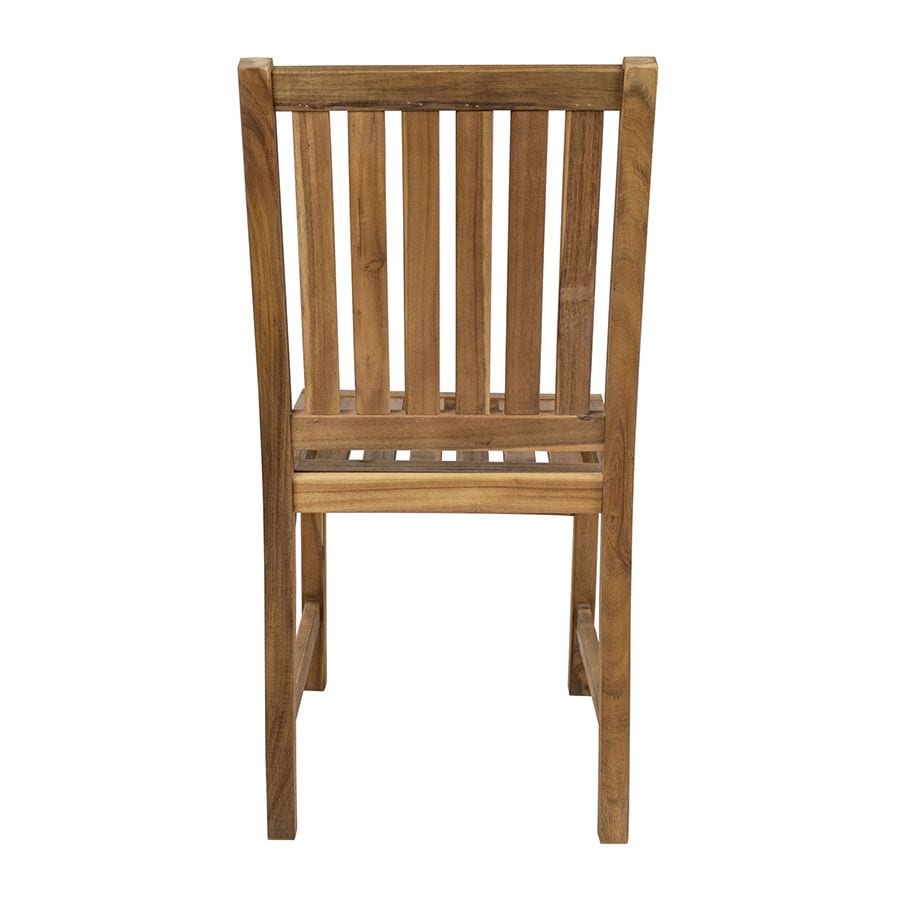 Hardy Acacia Wood Outdoor Side Chair