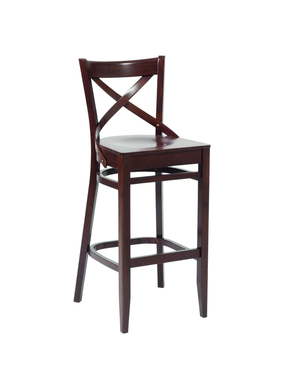 Reading Wooden Bar Stool