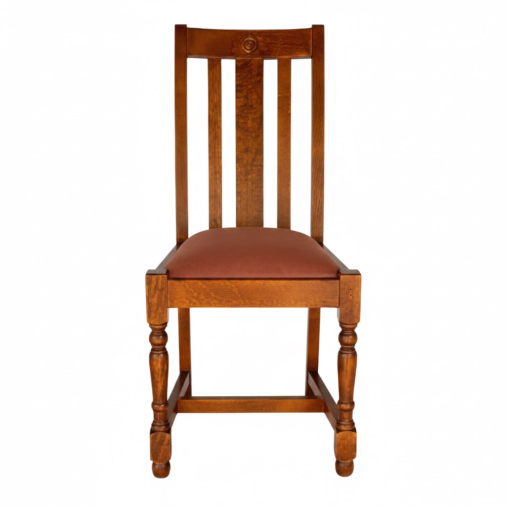 Nowton Wooden Upholstered Side Chair