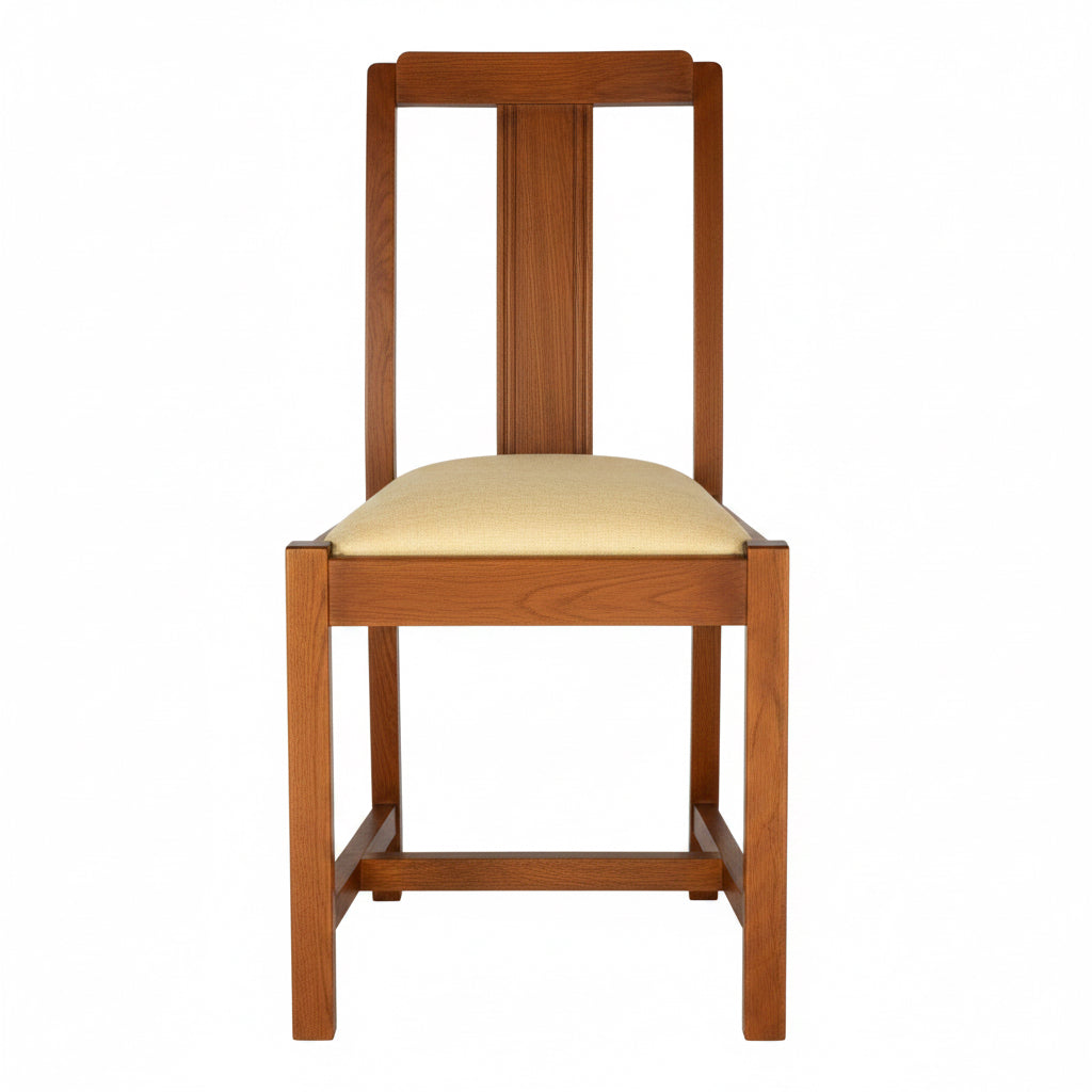 Depden Wooden Upholstered Side Chair
