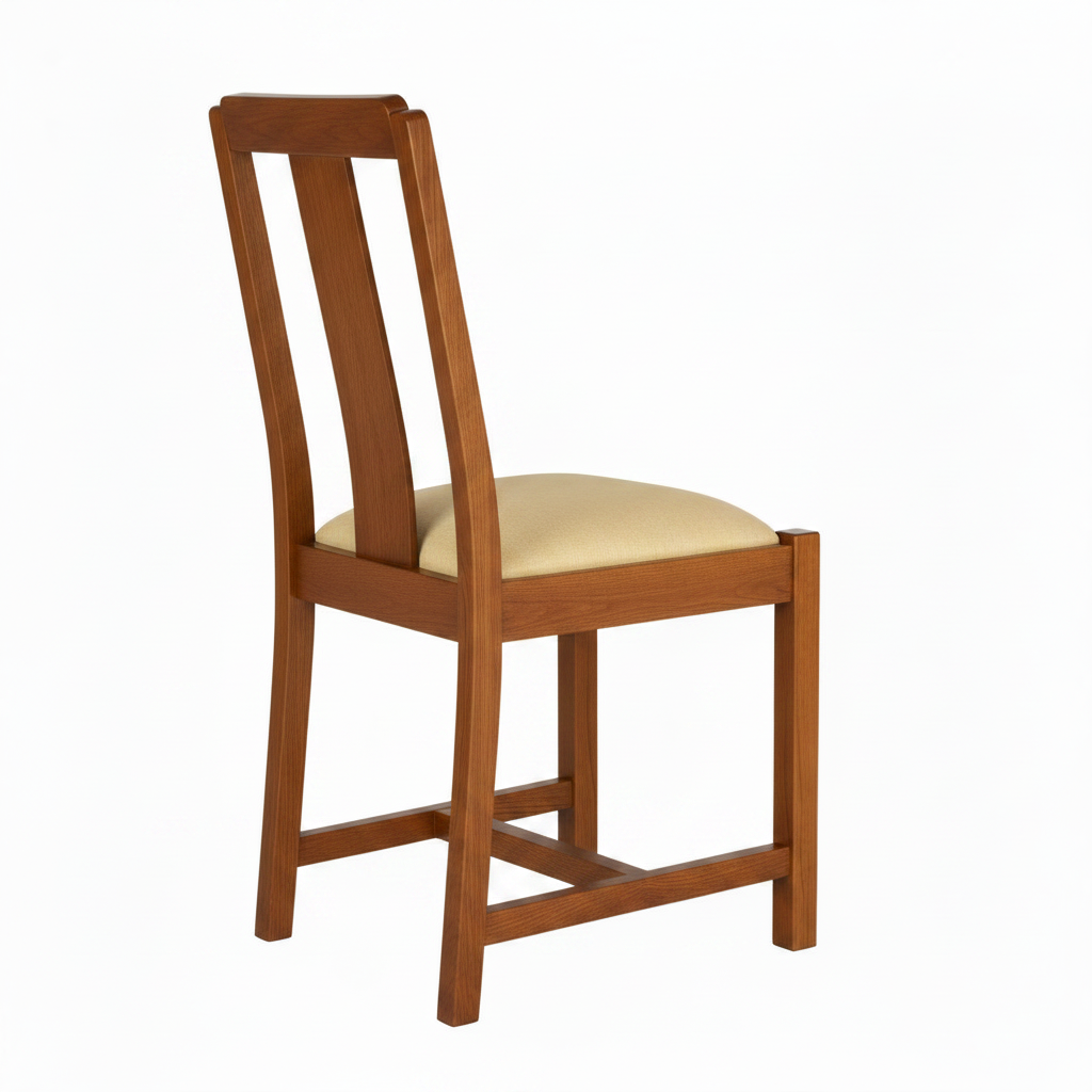 Depden Wooden Upholstered Side Chair