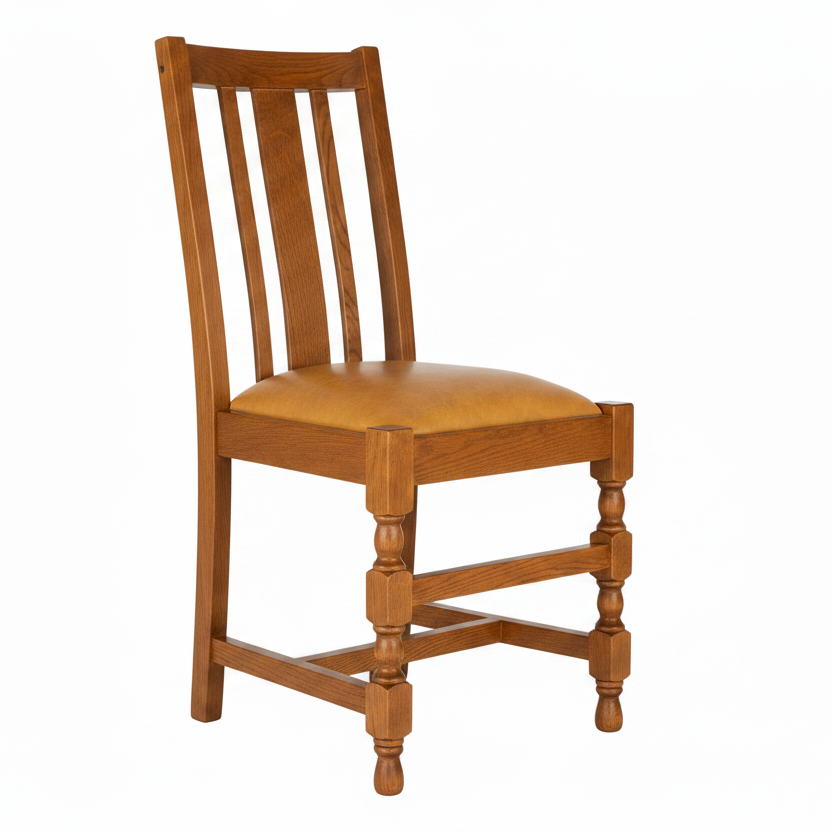 Walden Wooden Upholstered Side Chair