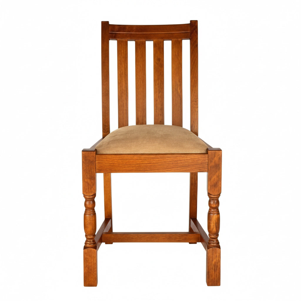Wickham Wooden Upholstered Side Chair