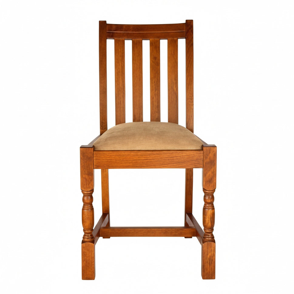 Wickham Wooden Upholstered Side Chair