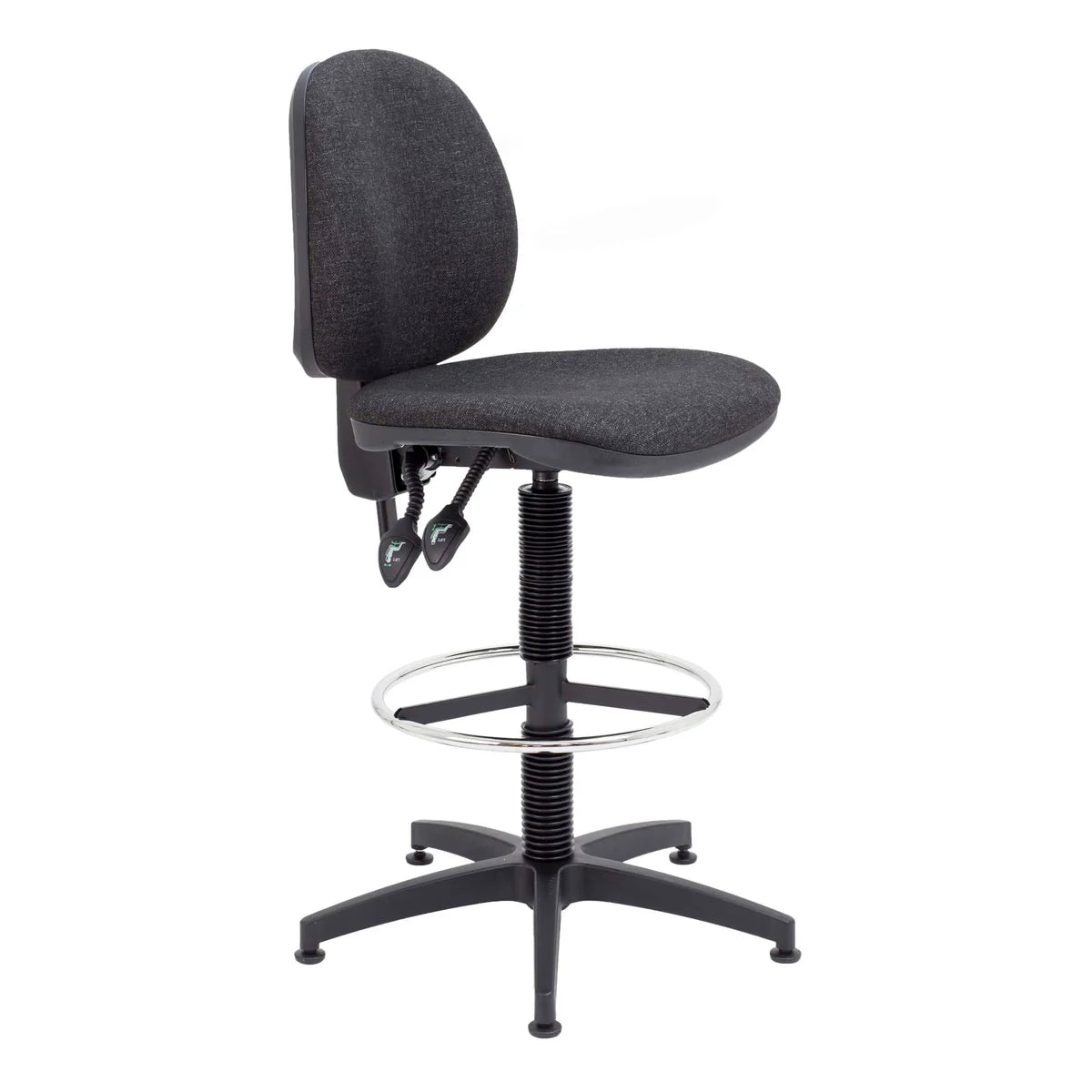 Concept Mid-Back Fixed-Arm Draughtsman Chair