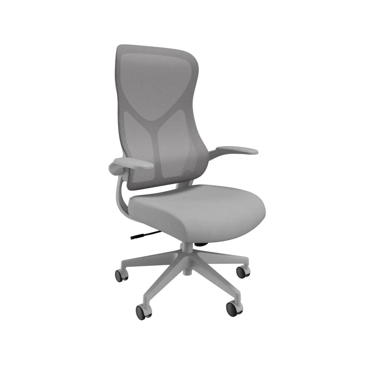 Zip Mesh Office Chair with Folding Arms