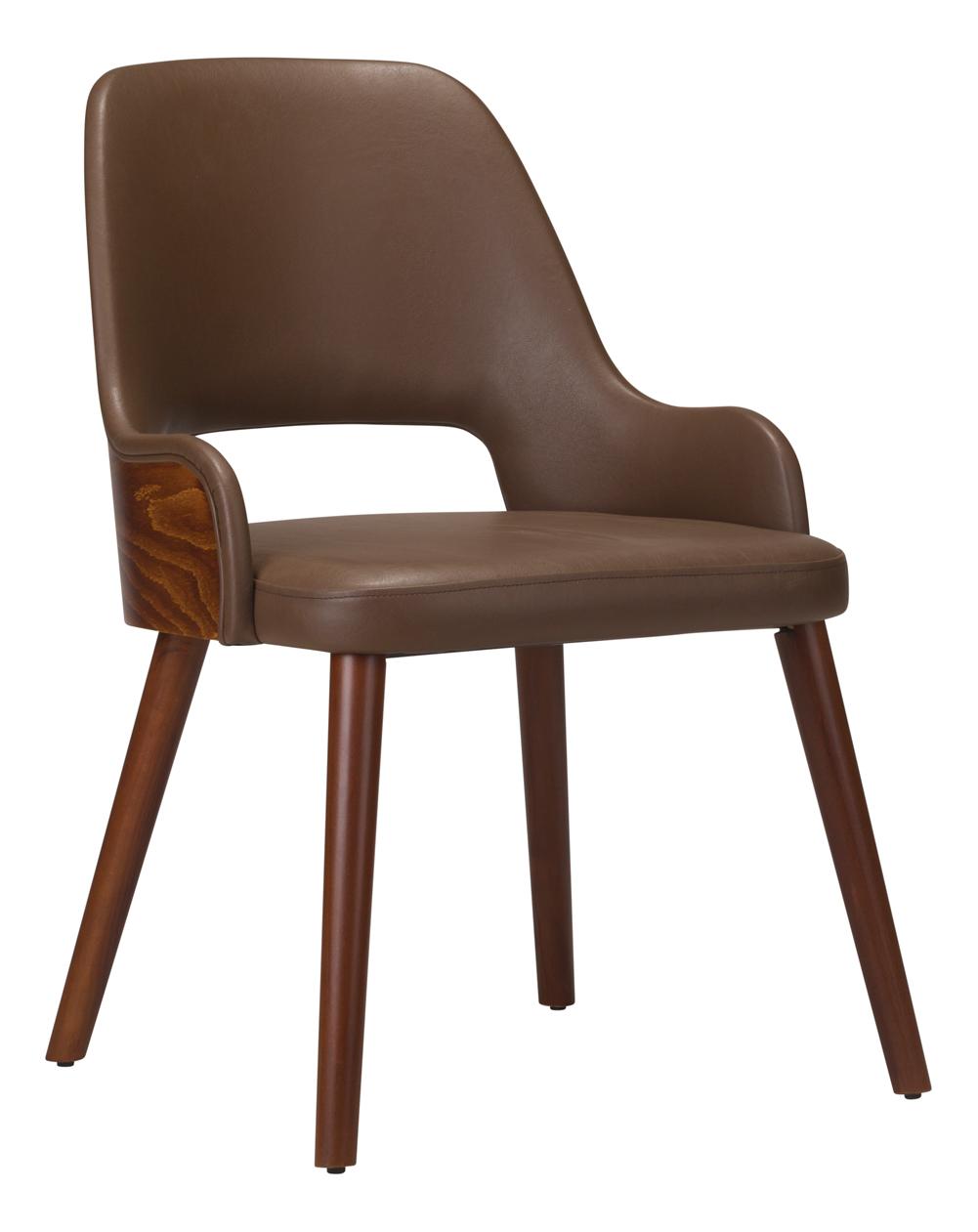 Joy Wooden Upholstered Side Chair