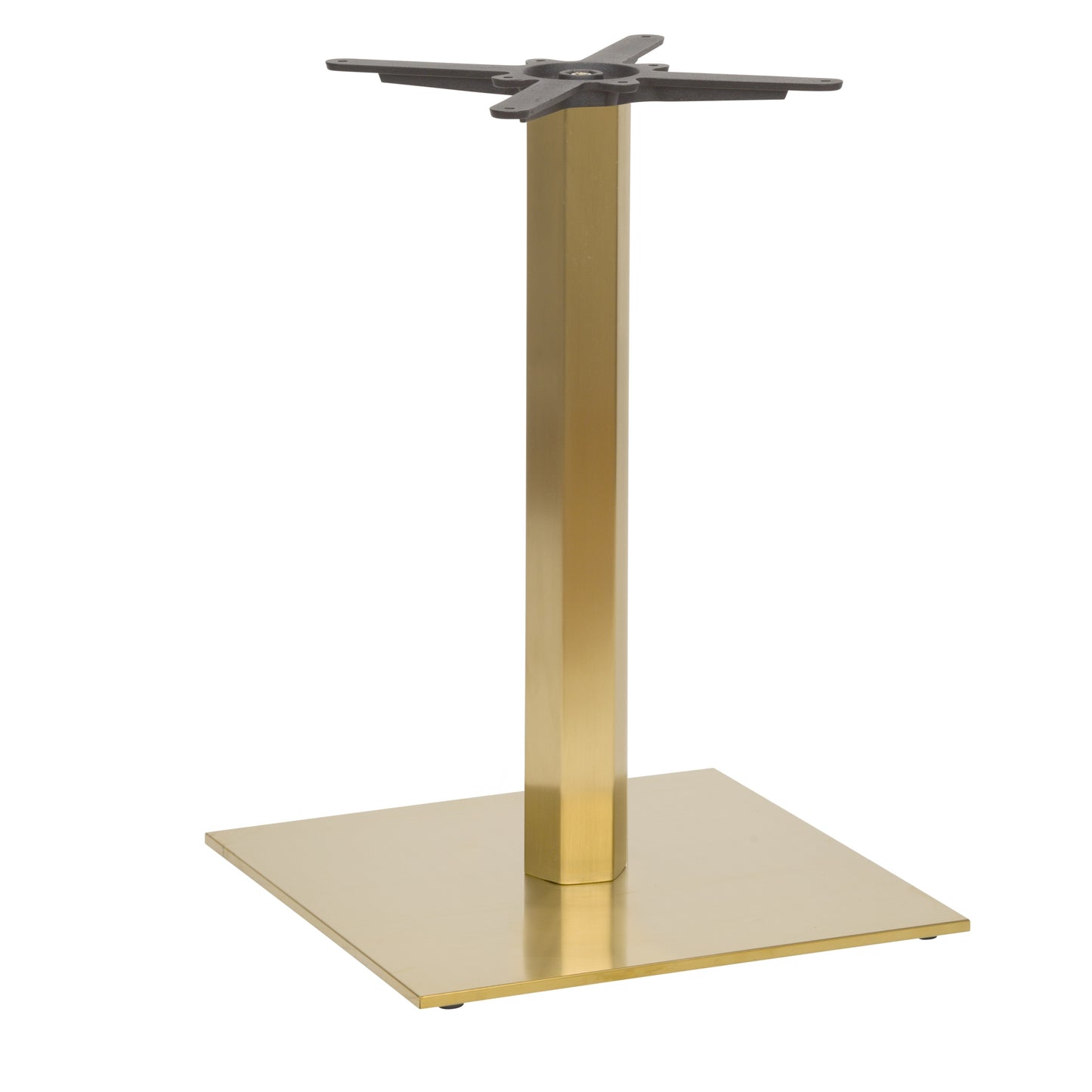 Luxor Square Vintage Brass Table Base - Large
