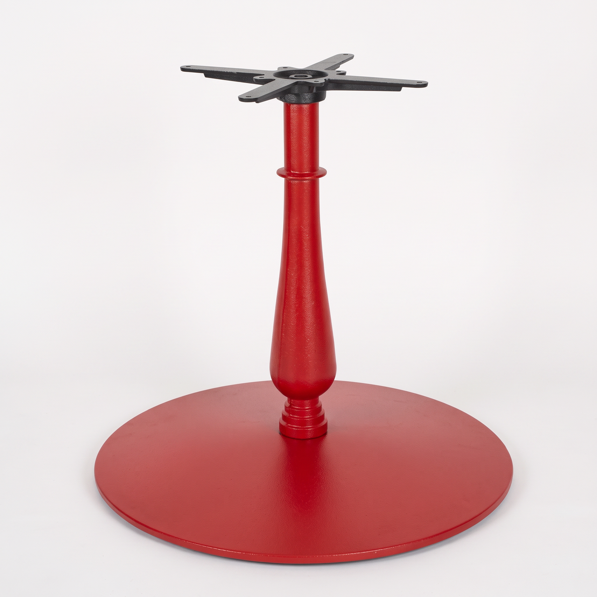 Manor Extra Large Candelabra Black Cast Iron Table Base - Powdercoated