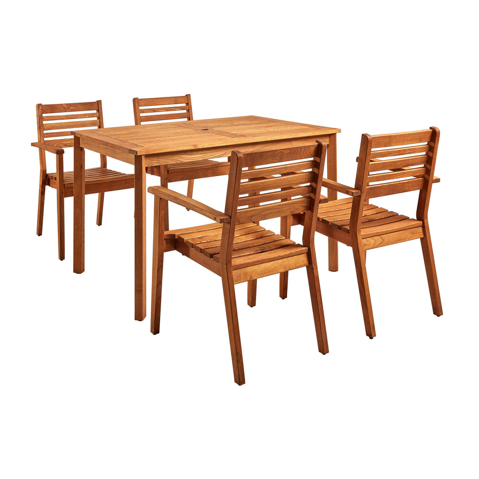 More Wooden Outdoor Table - Rectangular