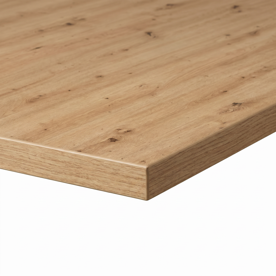 Natural Wild Oak Restaurant Laminate Table Top - 25mm