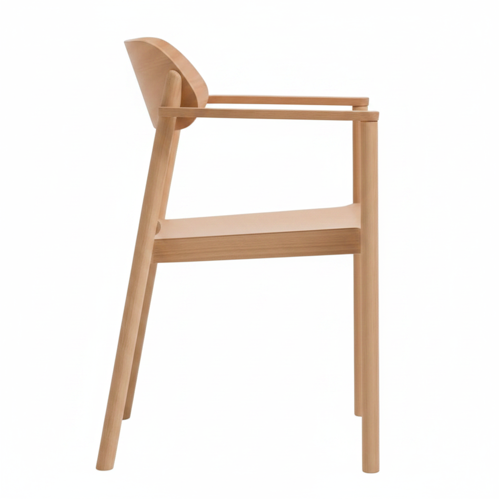 Nimm Wooden Stacking Armchair