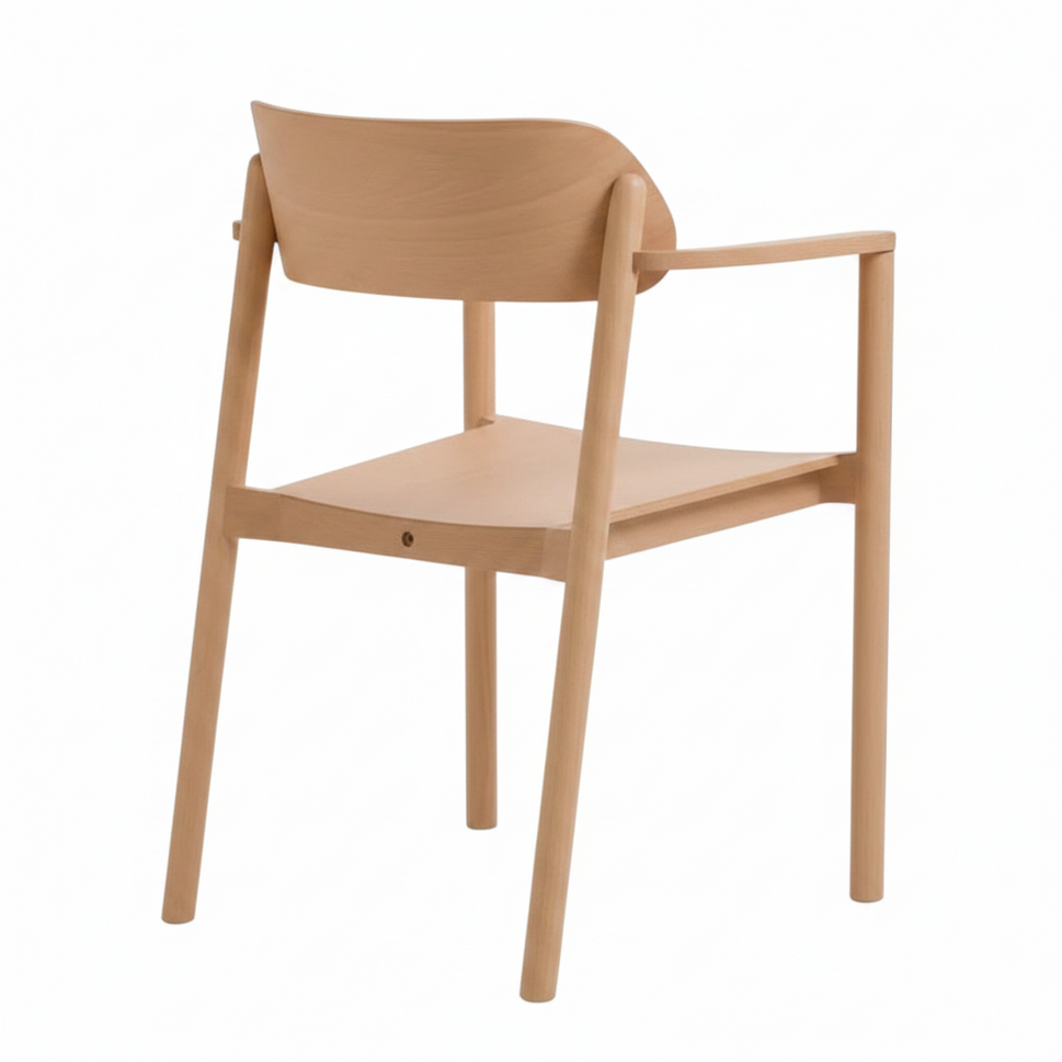 Nimm Wooden Stacking Armchair