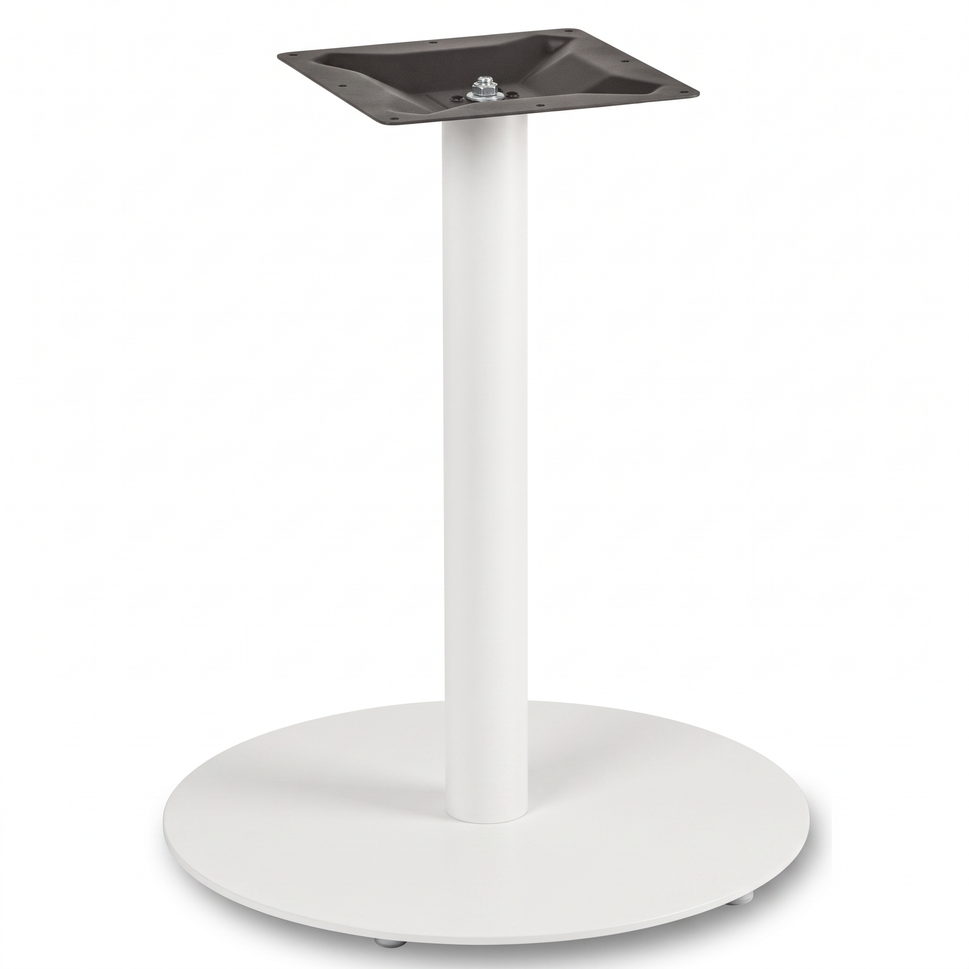Profile Large Round Cast Iron Table Base - Powdercoated