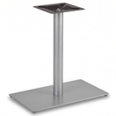 Switch Profile Rectangle Single Pedestal Cast Iron Table Base - Powdercoated 2 image