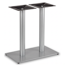 Switch Profile Rectangle Twin Pedestal Cast Iron Table Base - Powdercoated 2 image