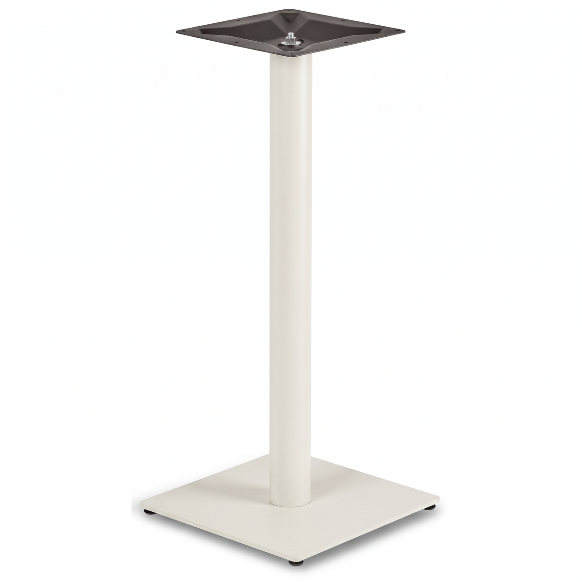 Profile Small Square Cast Iron Table Base - Powdercoated
