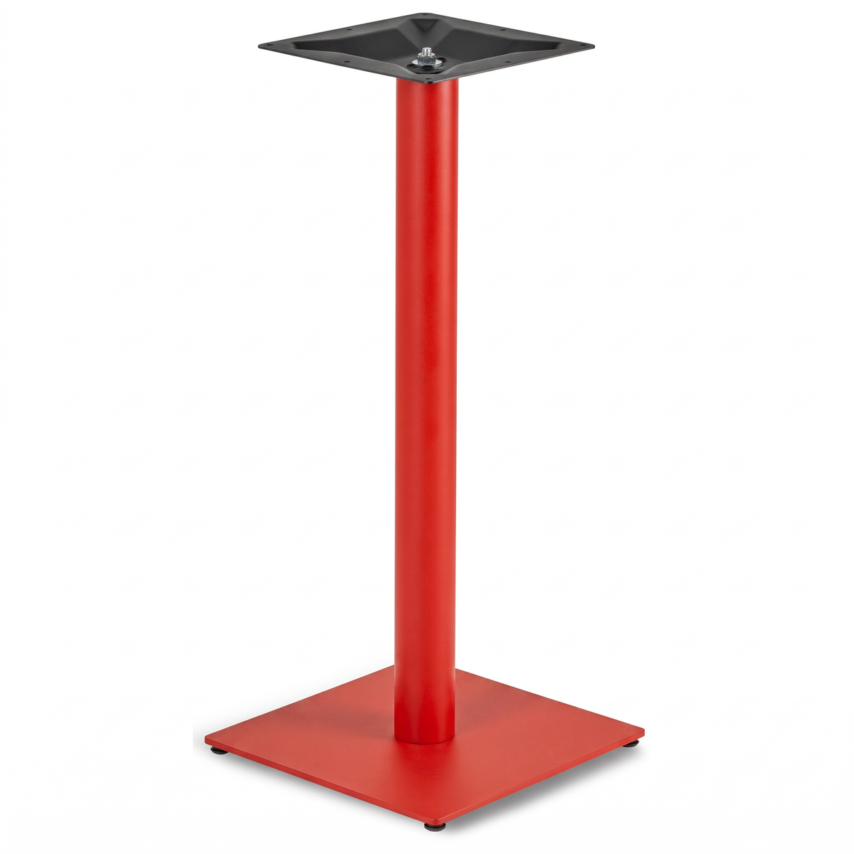 Profile Small Square Cast Iron Table Base - Powdercoated