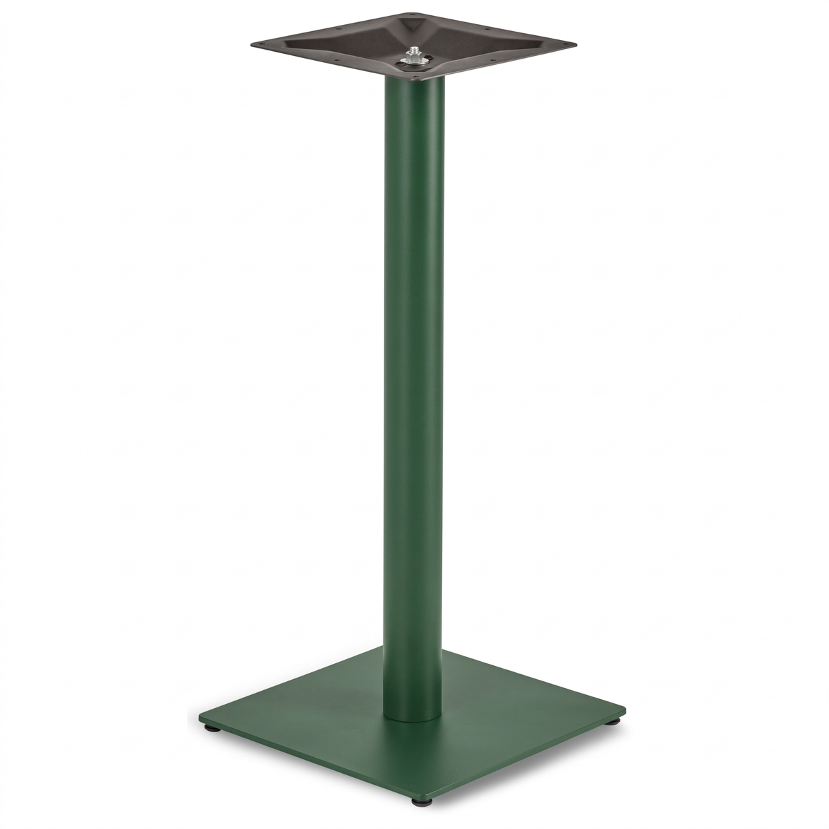 Profile Small Square Cast Iron Table Base - Powdercoated