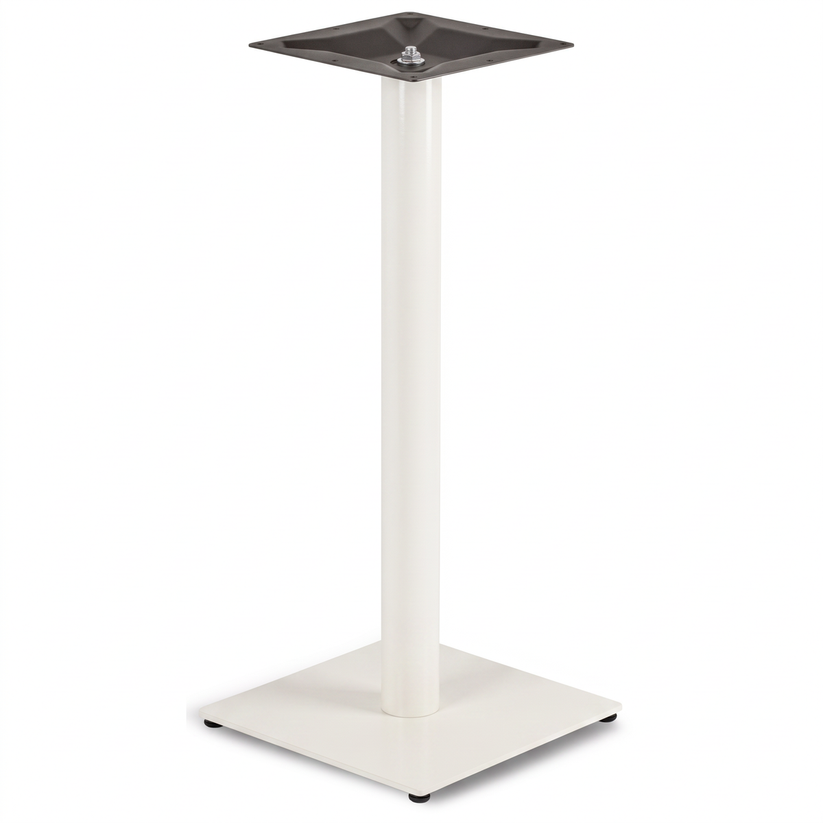 Profile Small Square Cast Iron Table Base - Powdercoated