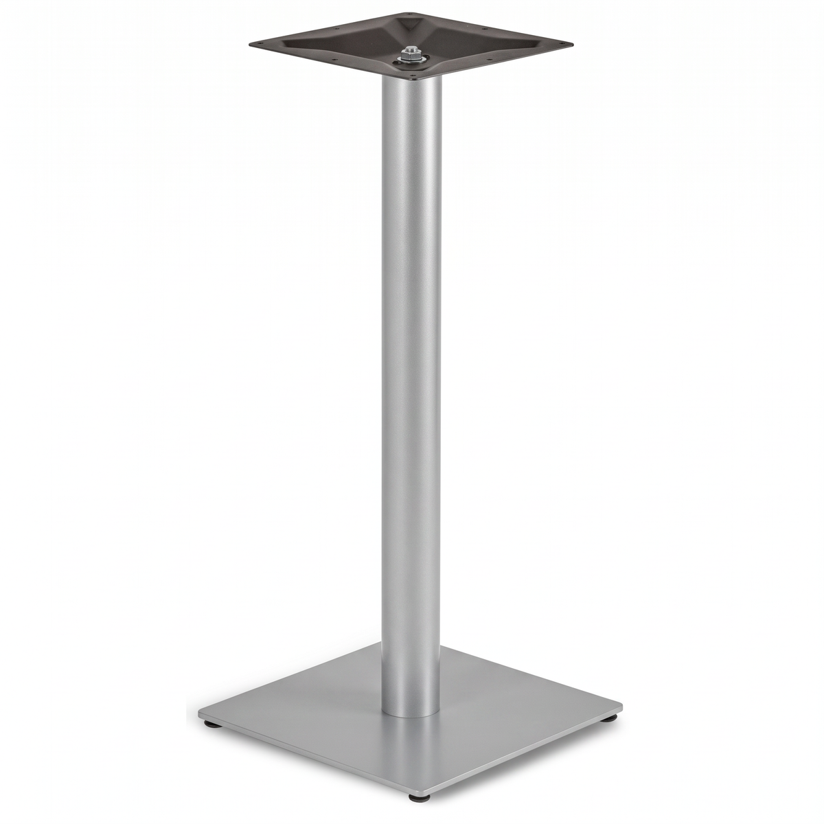 Profile Small Square Cast Iron Table Base - Powdercoated