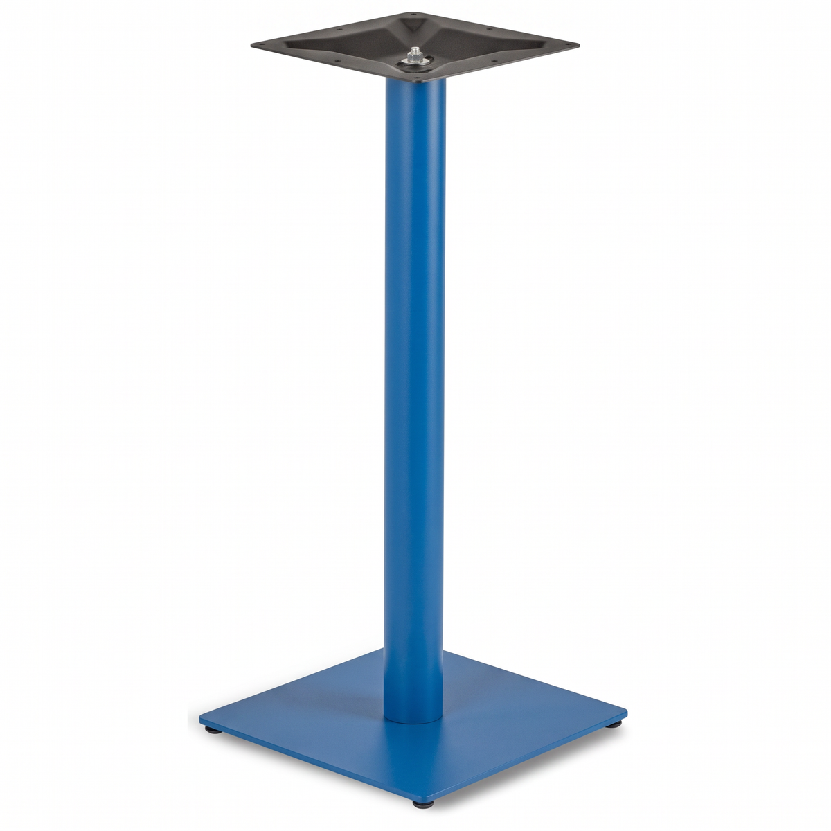 Profile Small Square Cast Iron Table Base - Powdercoated