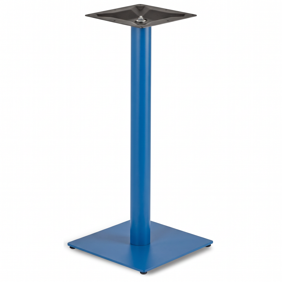 Profile Small Square Cast Iron Table Base - Powdercoated