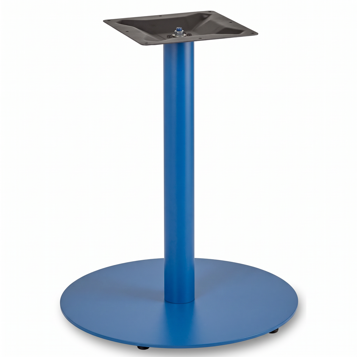 Profile Large Round Cast Iron Table Base - Powdercoated