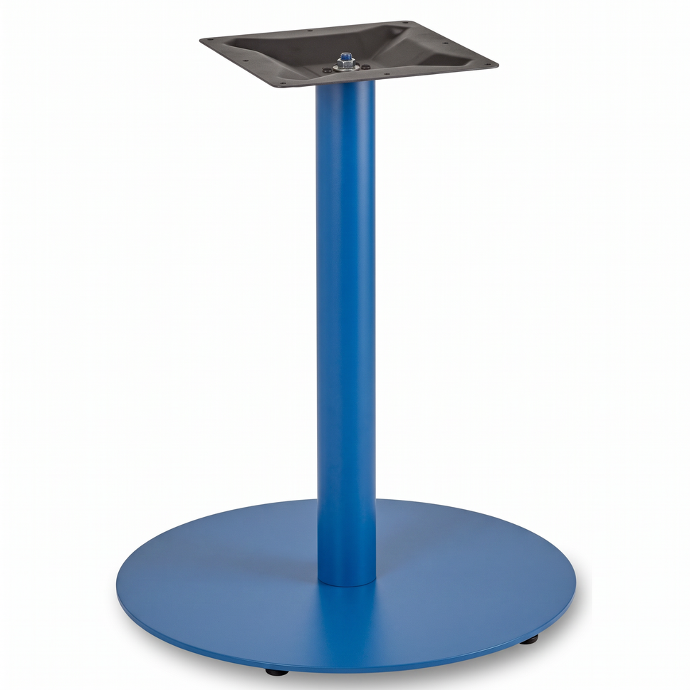 Profile Large Round Cast Iron Table Base - Powdercoated