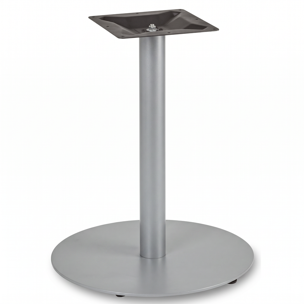 Profile Large Round Cast Iron Table Base - Powdercoated