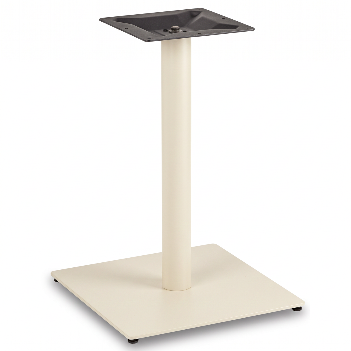 Profile Large Square Cast Iron Table Base - Powdercoated