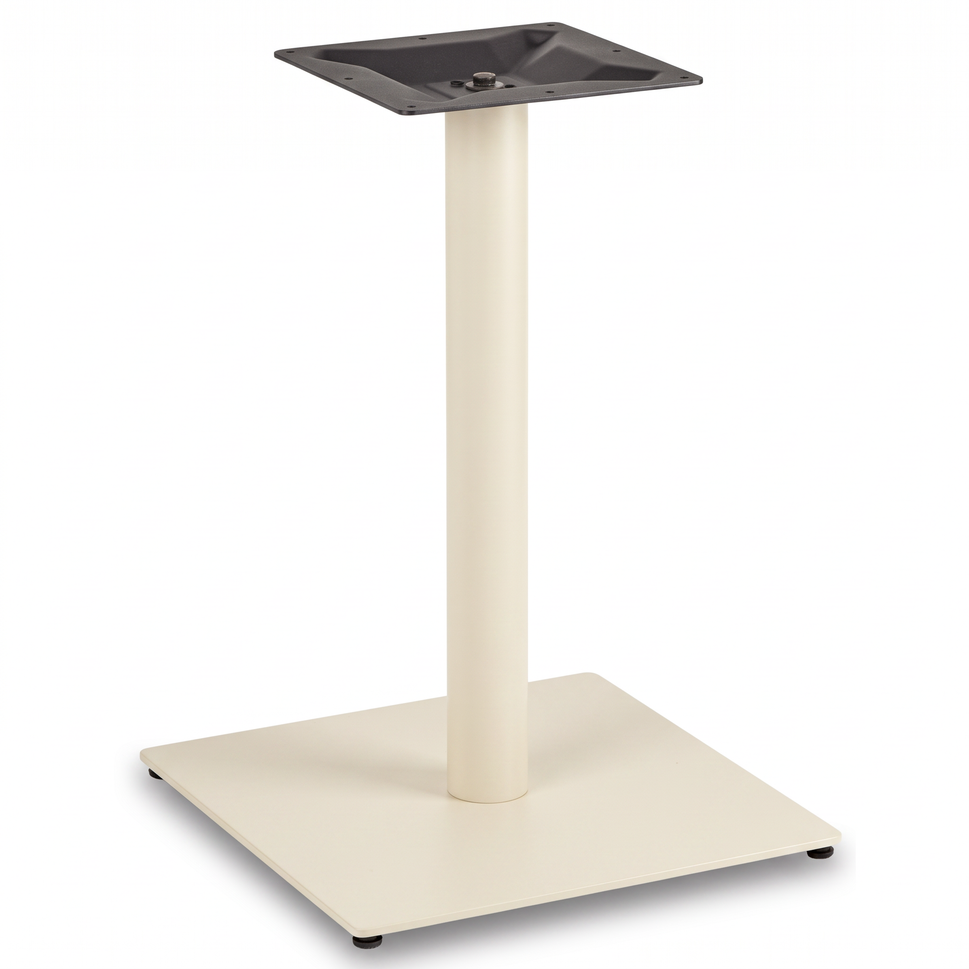 Profile Large Square Cast Iron Table Base - Powdercoated