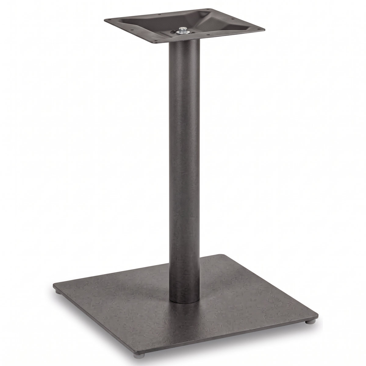Profile Large Square Cast Iron Table Base - Powdercoated