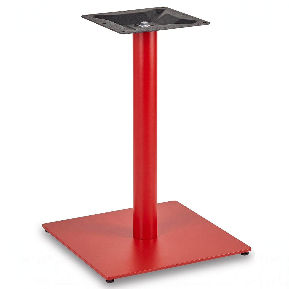Profile Large Square Cast Iron Table Base - Powdercoated